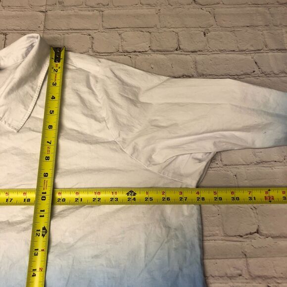 Attitudes by Renee Women Blouse Top Button Shirt Size 2X Cotton Blend B313 -8 - Picture 4 of 14